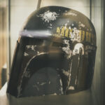 Science Fiction Helm. Ausgestellt im Cubus e.V.
